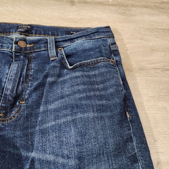 J.Crew Flex Denim Jeans Raw Hem Mens Size W31 L30 (Actual W31x L26) - Picture 8 of 16
